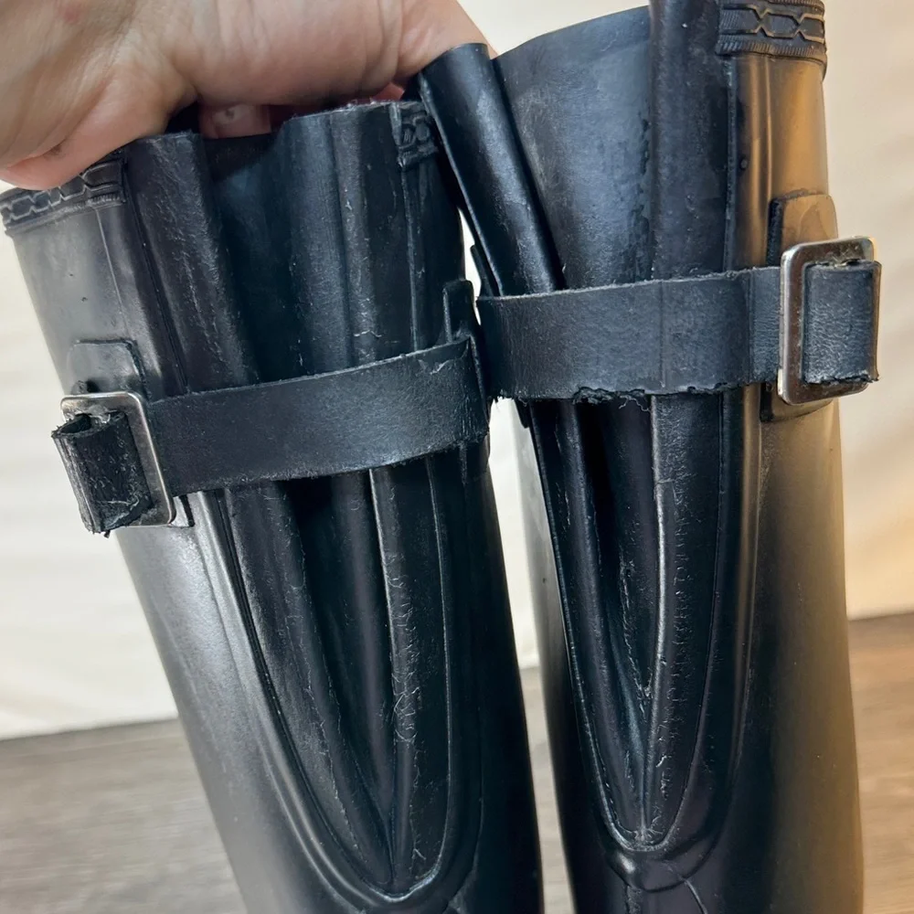Hunter Black Women's Winter & Rain Boots